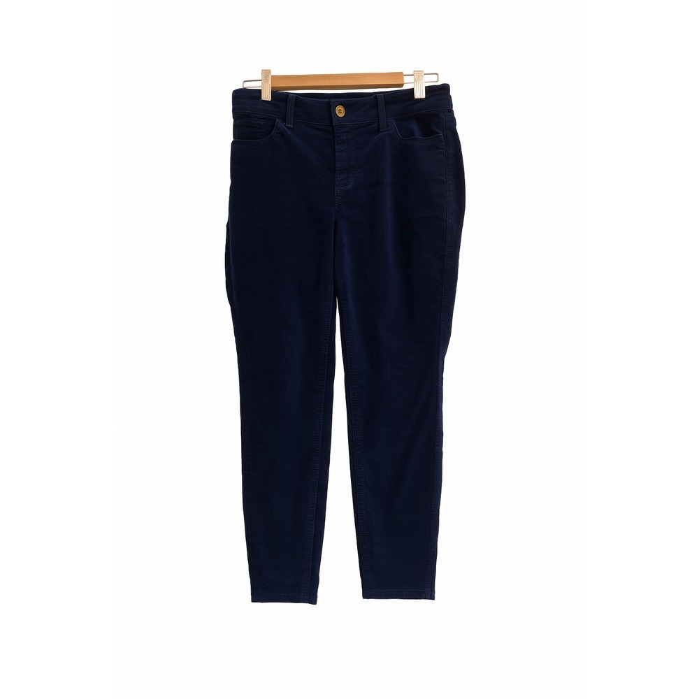 Talbots Flawless Five-Pocket Petite Blue Velvet Jegging – Size 6P - Picture 1 of 5